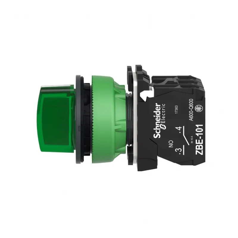 Schneider Electric Selector Switch Illuminated 3 Positions SPDT 30 mm Cutout Diameter XB5FK133B5