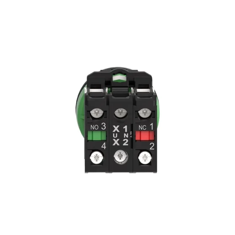 Schneider Electric Illuminated Selector Switch SPDT 3 Positions 30 mm Cutout Diameter XB5FK134B5