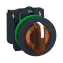 Schneider Electric Selector Switch Illuminated 3 Positions SPDT 30 mm Cutout Diameter XB5FK135B5