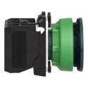 Schneider Electric Harmony Series Illuminated Push Button Switch, Spring Return, Panel Mount, 30 mm Cutout, SPDT XB5FW36B5