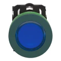 Schneider Electric Harmony Series Illuminated Push Button Switch, Spring Return, Panel Mount, 30 mm Cutout, SPDT XB5FW36B5