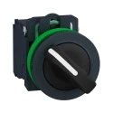 Schneider Electric Spring Return Selector Switch (SPST) 30 mm Cutout Diameter 2 Positions XB5FD41