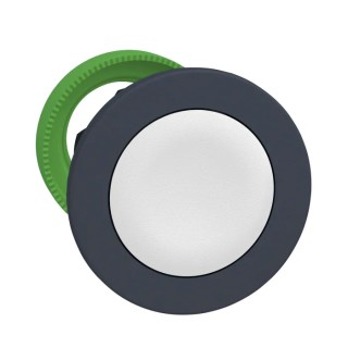 Schneider Electric Harmony Series White Maintained Push Button Head 30 mm Cutout IP66 IP67 IP69K ZB5FH01