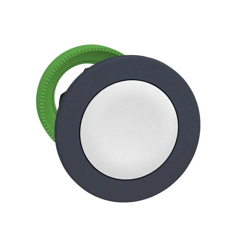 Schneider Electric Harmony Series White Maintained Push Button Head 30 mm Cutout IP66 IP67 IP69K ZB5FH01