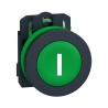 Schneider Electric Harmony Series Push Button Switch, Spring Return, Panel Mount, 30 mm Cutout, SPST, Green LED XB5FA3311