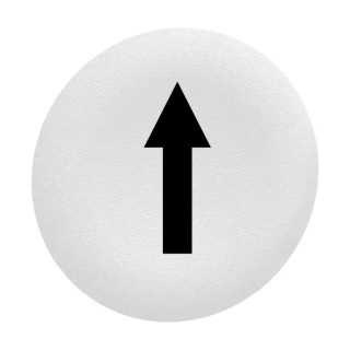Schneider Electric White Round Plain Push Button Cap for Use with ZB4FA0 and ZB5FA0 Pushbuttons ZBAF334