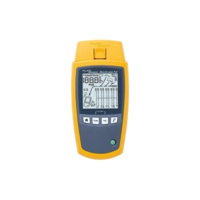 Fluke Networks Network Cable Tester MS-POE Handheld RJ11 RJ45 PoE Class Voltage Length Fault Detection MS-POE