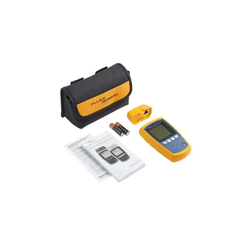 Fluke Networks Network Cable Tester MS-POE Handheld RJ11 RJ45 PoE Class Voltage Length Fault Detection MS-POE