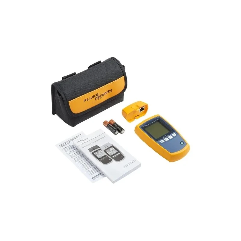 Fluke Networks Network Cable Tester MS-POE Handheld RJ11 RJ45 PoE Class Voltage Length Fault Detection MS-POE