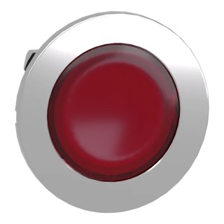Schneider Electric Harmony Series Illuminated Push Button Switch Spring Return 30.5 mm Cutout Clear LED IP66 ZB4FW343