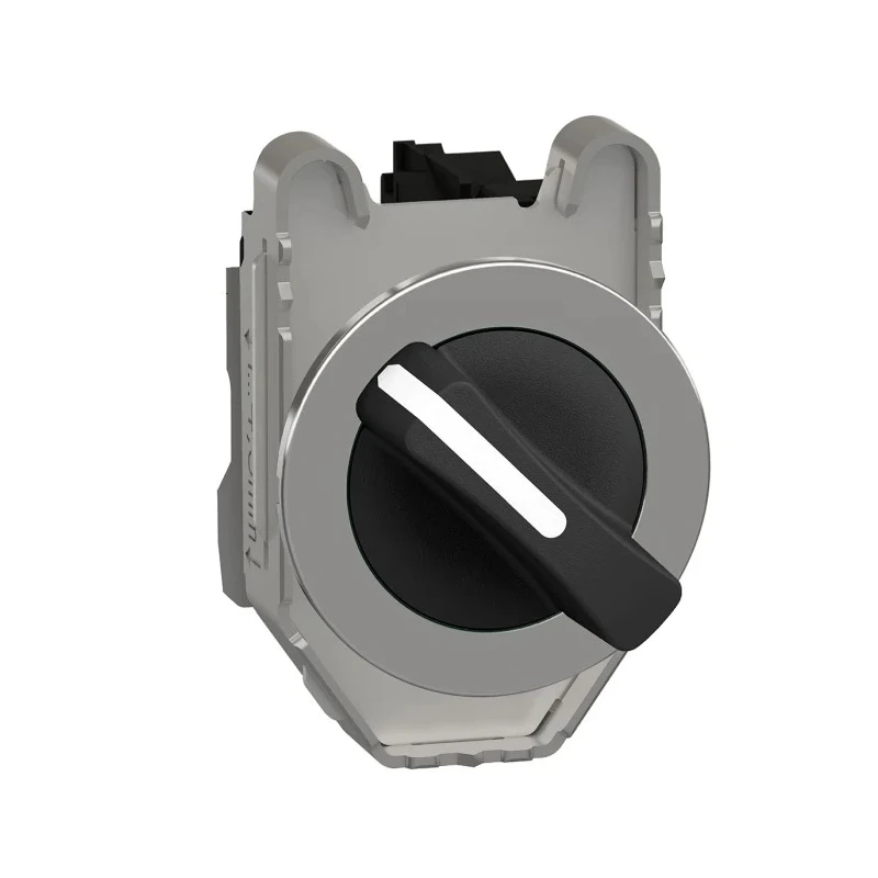Schneider Electric Spring Return Selector Switch SPST 2 Positions 30 mm Cutout Diameter Harmony XB4 XB4FD41