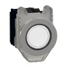 Schneider Electric Harmony XB4 Series Illuminated Push Button Switch Spring Return SPDT White 30 mm Cutout XB4FW31B5