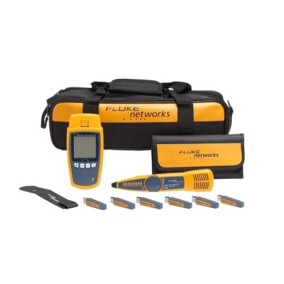 Fluke Networks Cable Tester for RJ11 and RJ45 Connectors MS-POE-KIT