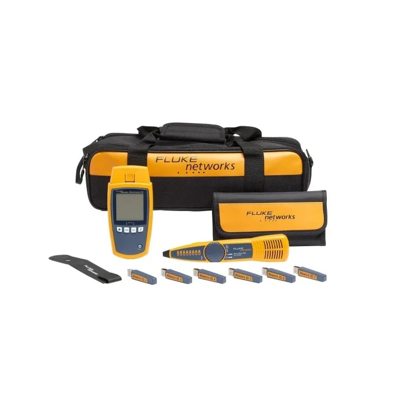 Fluke Networks Cable Tester for RJ11 and RJ45 Connectors MS-POE-KIT