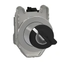 Schneider Electric Key Switch SPST 6A 2-Position Spring Return Ronis 455 Key Round Bezel XB4FG61