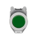 Schneider Electric Harmony XB4 Series Illuminated Push Button Switch Spring Return Panel 30 mm Cutout SPDT Green XB4FW33M5