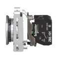 Schneider Electric Harmony XB4 Series Illuminated Push Button Switch Spring Return Panel Mount 30 mm Cutout SPDT XB4FW31M5