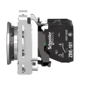 Schneider Electric XB4 Series Illuminated Push Button Switch, Spring Return, Panel Mount, 30 mm Cutout, SPDT XB4FW35G5
