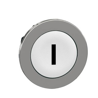 Schneider Electric Harmony Series White Momentary Push Button Head 30 mm Cutout IP66 IP67 IP69K ZB4FA131