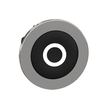 Schneider Electric Harmony Series Black Momentary Push Button Head, 30 mm Cutout, IP69K, IP67, IP66 ZB4FA232
