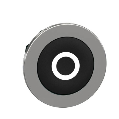 Schneider Electric Harmony Series Black Momentary Push Button Head, 30 mm Cutout, IP69K, IP67, IP66 ZB4FA232