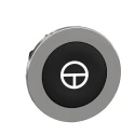 Schneider Electric Harmony Series Black Momentary Push Button Head 30mm Cutout IP66 IP67 IP69K ZB4FA245
