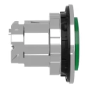 Schneider Electric ZB4 Series Green Maintained Push Button Head 30 mm Cutout, Metal, IP66 IP67 IP69K ZB4FH33
