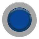Schneider Electric ZB4 Series Blue Maintained Push Button Head 30 mm Cutout, 36.5 mm Diameter, Metal, IP67 IP69K IP66 ZB4FH63