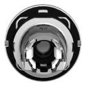 Schneider Electric ZB4 Series 3 Position Illuminated Selector Switch Head 30 mm Cutout 45° Angle of Throw IP69 ZB4FK1343