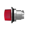 Schneider Electric ZB4 Series 2 Position Illuminated Selector Switch Head, 30 mm Cutout, Red Handle, IP66 IP67 IP69 ZB4FK1443