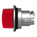 Schneider Electric ZB4 Series 3 Position Illuminated Selector Switch Head, 30 mm Cutout, Red Handle, IP66 IP67 IP69 ZB4FK1543
