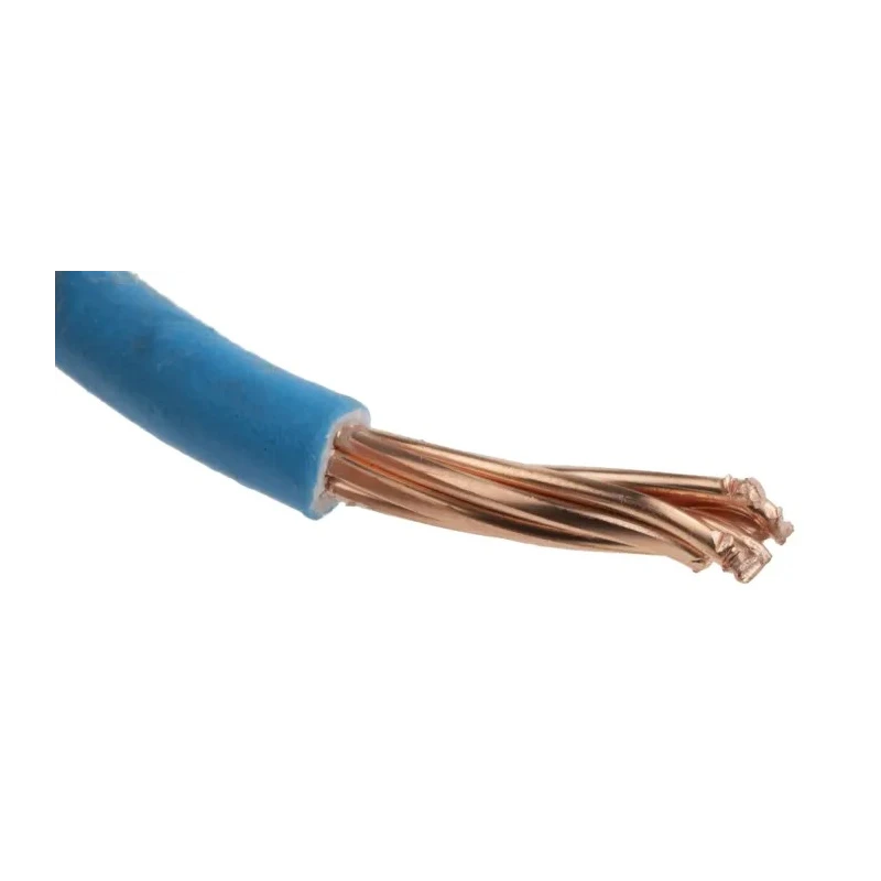 RS PRO 6491B Series Blue Hook Up Wire 7 x 1.04 mm Core Strands 100 m Thermoplastic Polyolefin Insulated HO7Z-R 185-3941
