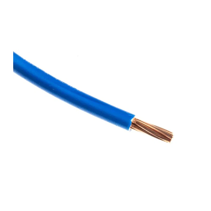 RS PRO 6491B Series Blue Hook Up Wire 7/1.35 mm Core Strands 50 m Thermoplastic Polyolefin UK Origin 185-3947