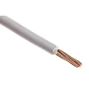 RS PRO Grey Hook Up Wire 7/1.35 mm Strands, 50 m Length, Thermoplastic Polyolefin Insulation 6491B 185-3953