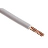 RS PRO Grey Hook Up Wire 7/1.35 mm Strands, 50 m Length, Thermoplastic Polyolefin Insulation 6491B 185-3953