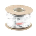 RS PRO Grey Hook Up Wire 7/1.35 mm Strands, 50 m Length, Thermoplastic Polyolefin Insulation 6491B 185-3953