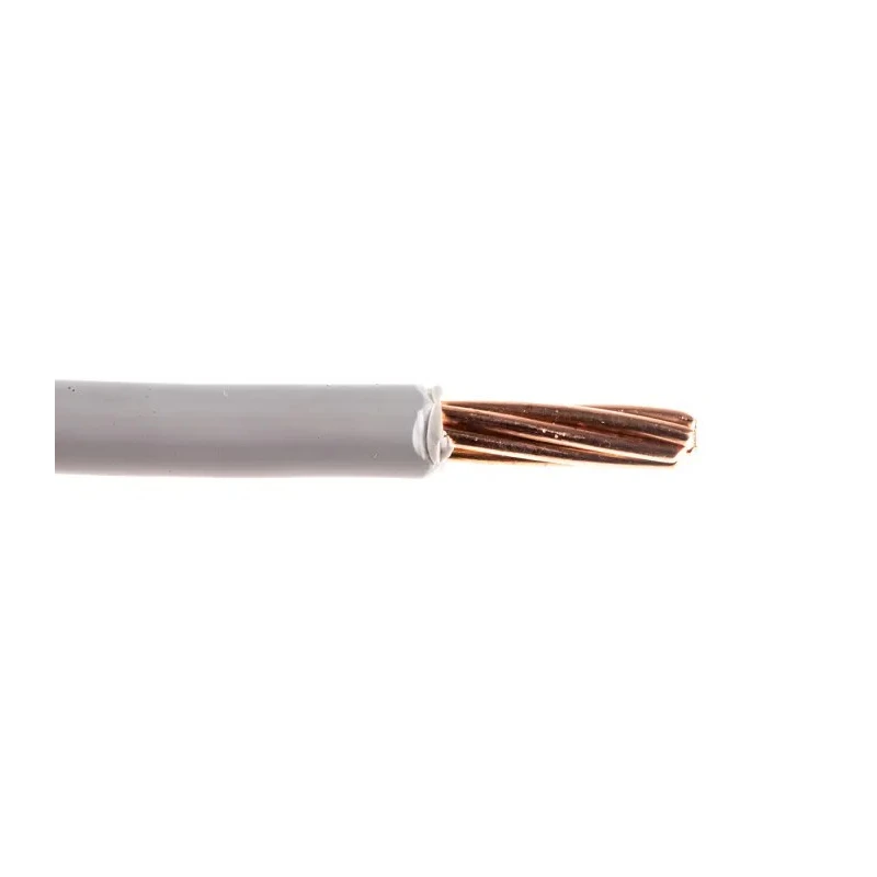 RS PRO Grey Hook Up Wire 7/1.35 mm Strands, 50 m Length, Thermoplastic Polyolefin Insulation 6491B 185-3953