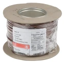 RS PRO 6491X Series Brown PVC Insulated Single Core Hook Up Wire, 1 x 1.78 mm Strand, 3.9 mm Diameter, 100 m Length 185-3905