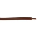 RS PRO 6491X Series Brown PVC Insulated Single Core Hook Up Wire, 1 x 1.78 mm Strand, 3.9 mm Diameter, 100 m Length 185-3905