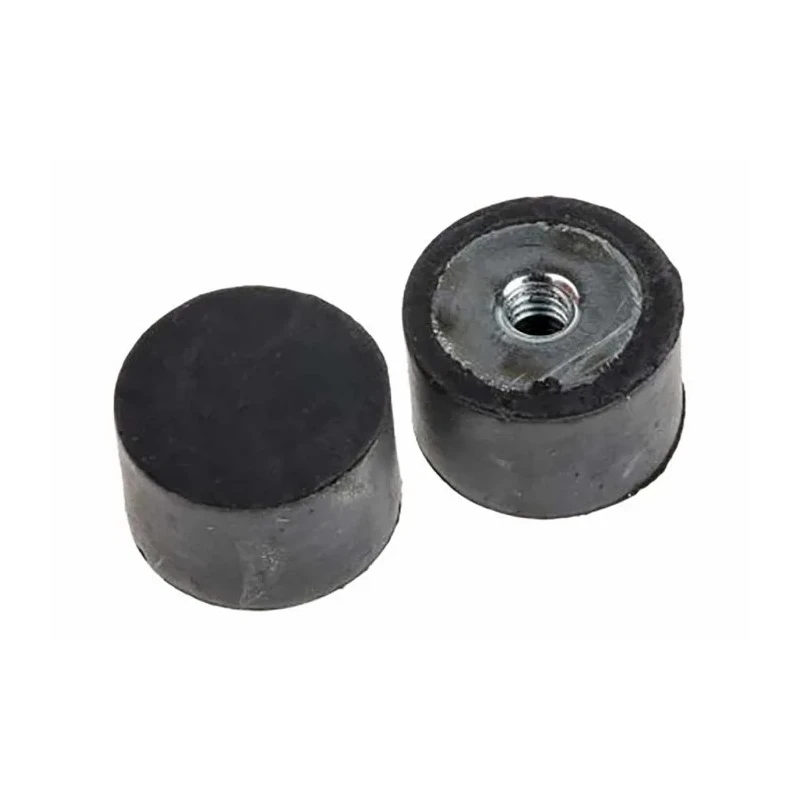 RS Pro Cylindrical M4 Anti-Vibration Mount Female Buffer Foot 15mm Diameter 10mm Height Stainless Steel 316 Grade 185-4479