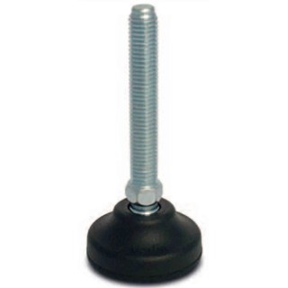 RS PRO Stainless Steel Adjustable Foot M12 Thread Size 50 mm Base Diameter 1100 kg Static Load Capacity 30° Tilt 185-4509