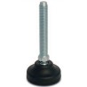 RS PRO Stainless Steel Adjustable Foot M12 Thread Size 50 mm Base Diameter 1100 kg Static Load Capacity 30° Tilt 185-4509