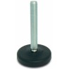 RS PRO Adjustable Foot M10 Thread Size 83 mm Diameter Mild Steel Base 1000 kg Static Load Capacity 30° Tilt Angle 185-4502