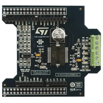 STMicroelectronics Stepper Motor Driver Evaluation Board for L6474PD, Compatible with STM32 Nucleo Boards X-NUCLEO-IHM01A1