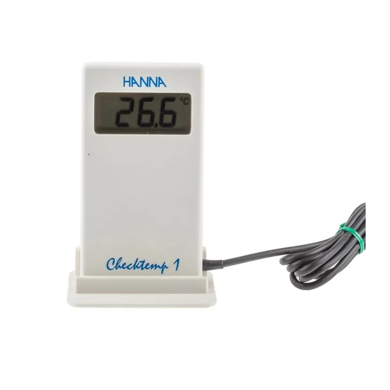 Hanna Instruments Pocket Digital Thermometer NTC Probe, 1 Input, 150 °C Max, ±0.3 K Accuracy HI-98509