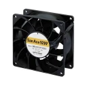 Sanyo Denki 9WL Series Axial Fan 24V DC 22.8W 3.7 m³/min Airflow IP68 92 mm x 92 mm x 38 mm 