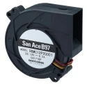 Sanyo Denki San Ace B97 Series Blower Centrifugal Fan 24V DC 65.3 CFM 8200 RPM 97x97x33 mm 9BMC24P2G001