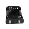 RS PRO C Battery Holder Polypropylene Snap-in Mount with Solder Tag Termination 2 Cells 62.6x55.8x23.5mm 185-4663