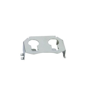 RS PRO Battery Holder Solder Tag Compatible with CR2032 Batteries 2 Cells Phosphor Bronze Body CR2032