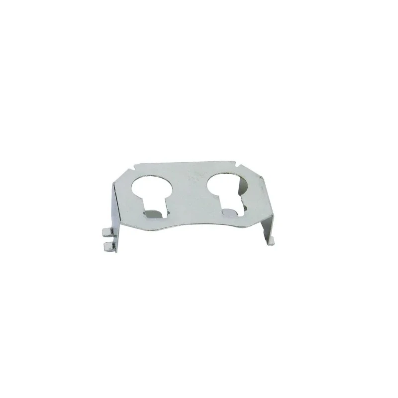 RS PRO Battery Holder Solder Tag Compatible with CR2032 Batteries 2 Cells Phosphor Bronze Body CR2032